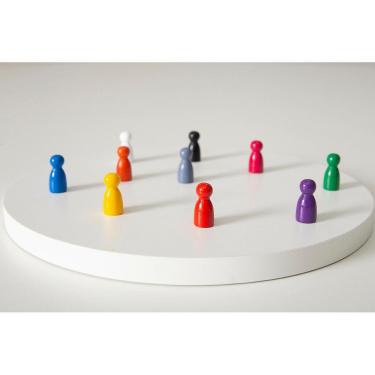 Imagem de Kit Mini Totens Sistêmicos - Madeira - Bonecos para Constelação Familiar