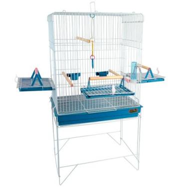 Imagem de Viveiro Calopsita Passaros Confort Triplex Grade Acessórios - Jelplast