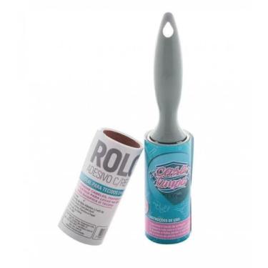 Imagem de Kit de Rolo Adesivo com Refil de Folhas - Lyor