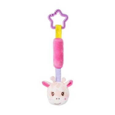 Imagem de Brinquedo Móbile Carrinho/Bebê Conforto Girafa Rosa-Pimpolho