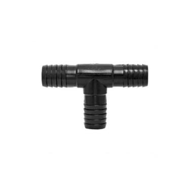 Imagem de Te Interno Triplo Preto para Mangueira - Bianplast, Tamanho: 1/2"