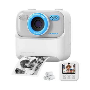 Imagem de Câmera Instantânea Digital AMORUS 1080P HD Com Duas Lentes Para Crianç