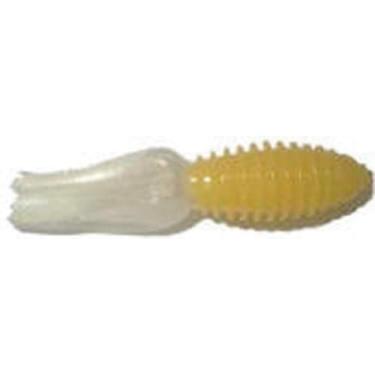 Imagem de Big Bite Baits Tubo de laje de 4,4 cm/amarelo/pérola (pacote com 100)