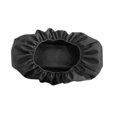 Imagem de Generic Capa de guincho de 8500-17500 libras, resistente, fácil de instalar, preta, universal, resistente a rasgos, capa protetora para guincho de reboque, à