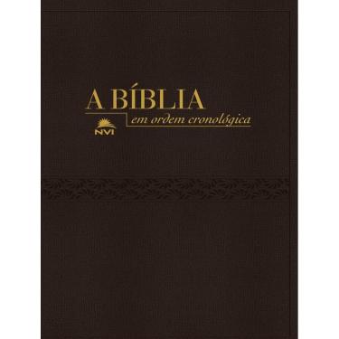 Imagem de Biblia Nvi Em Ordem Cronologica - Capa Preta