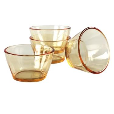 Imagem de jinsongdafa Conjunto de 4 tigelas de sopa/cereais de 293 ml resistentes a lascas e rachaduras para sopa, ramen, cereais e muito mais, podem ser lavadas na lava-louças e no micro-ondas