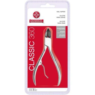 Imagem de Alicate Higiene Pessoal P/UNHA ACO INOX FLEX - Mundial