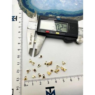 Imagem de Terminal Para Fios de Ouro 2mm - Pacote com 10 Peças - no-brand
