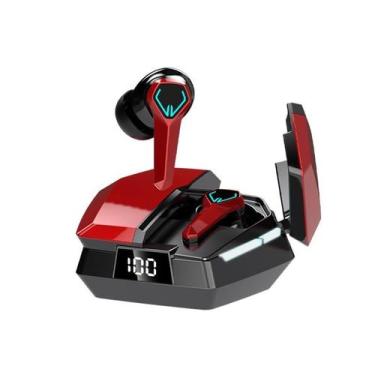 Imagem de Fone de ouvido Bluetooth sem fio para jogos, sem jogos, Delay Red - Ma