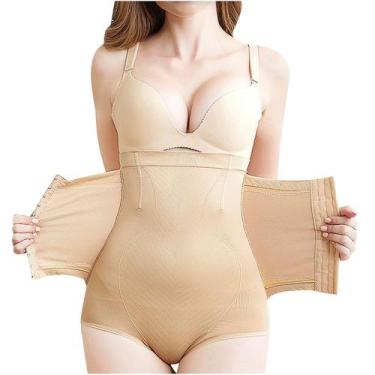 Imagem de Cintos ajustáveis femininos reduzem peso esportes musculação túnica es