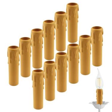 Imagem de  SATUY Cubiertas para Portalámparas de Vela de 4 Pulgadas, 12 Piezas A