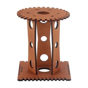 Imagem de Fenteer Conjunto de discos de trança Kumihimo, ferramenta de tricô para pulseira de disco de trança de corda manual