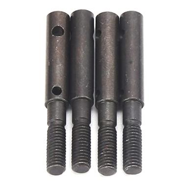 Imagem de AYNEFY Belay Rappel Rc Portal Drive Stub Axle Steel Performance Durável para Axial Scx10 Ii 1/10 Rc Crawler