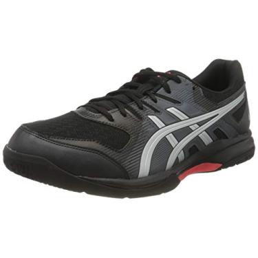 Imagem de ASICS Tênis masculino de vôlei de treinamento, 51,5 EU, Preto, 45
