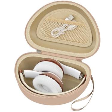 Imagem de Capa para fone de ouvido Comecase Fits Beats Solo 4 Studio Pro Beige