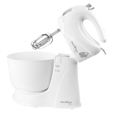 Imagem de Batedeira Planetaria Britania Perola Maxx - 400W - 4L - 110V - Branco,