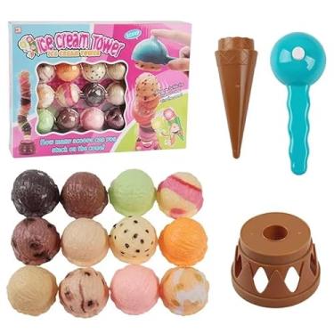 Imagem de Brinquedo infantil Sorveteria para meninas e meninos (12 bolas)