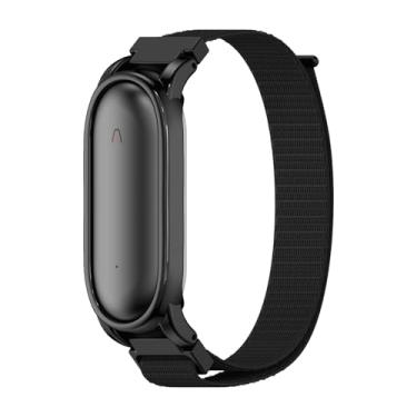 Imagem de Wacanc Pulseira de nylon de liberação rápida compatível com gravador de voz Plaud NotePin, capa de policarbonato com alça macia ajustável para Plaud NotePin S (2025), acessórios de substituição de