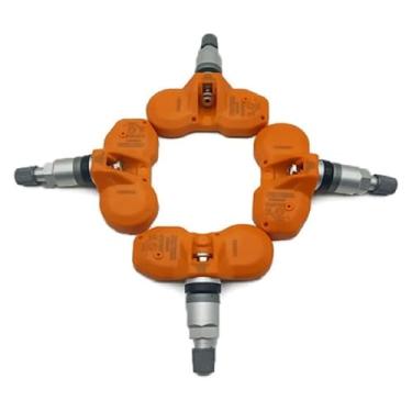 Imagem de Kit de Sistema de Monitoramento da Pressão dos Pneus para Audi A8 Quattro 2003-2009 4D0-907-275 C 4D0907275C Sensor de Monitoramento da Pressão dos Pneus TPMS 4 peças