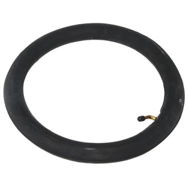 Imagem de Câmara de Ar Bicicleta Elétrica Borracha Butílica com Válvula Curva Metal Alta Hermeticidade ao Calor Acessórios para Bike Longa Vida Útil