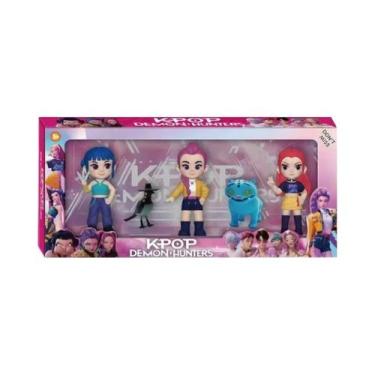 Imagem de Boneca Anime KPop Caçadora De Demônios Rumi Mira Zoi Máscara De Vinil 