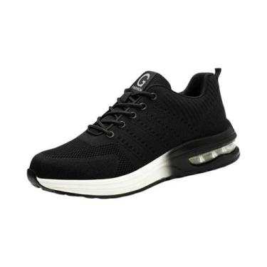 Imagem de Sapatos De Trabalho De Segurança Com Biqueira De Aço Indestrutível E A