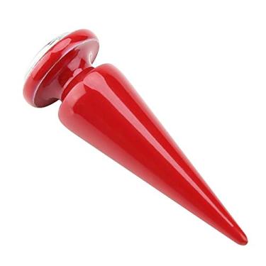 Imagem de AYNEFY 10 Peças de Rebites de Ponta de Metal, Pinos de Cone de Cobre para Artesanato Em Couro, Parafusos Duráveis, Ideais para Bolsas, Sapatos, Cintos e Acessórios DIY (Vermelho)