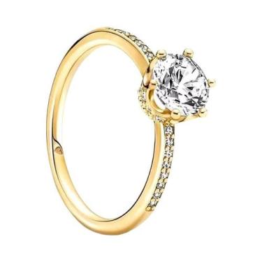 Imagem de Anel De Coroa Em Forma De Árvore Da Família Em Prata S925 Para Mulhere