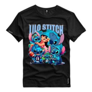Imagem de Camiseta Unissex Personlizada Lilo Stich Desenho Personagem Camisa Lin