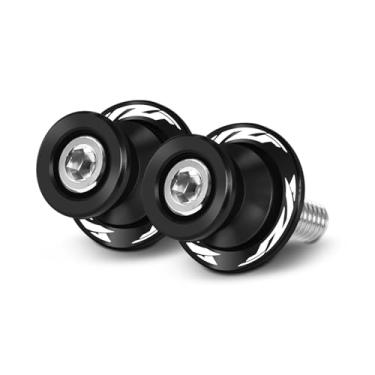 Imagem de SGROPMT Carretéis de braço oscilante de motocicleta, parafusos de suporte deslizantes de carretel de braço oscilante CNC de 6 mm para YZF-R7 R1 R1M YZF-R3 YZF-R6 R6S R9 YZFR25 YZF-R15