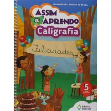 Imagem de Assim Eu Aprendo Caligrafia  - 5 Ano