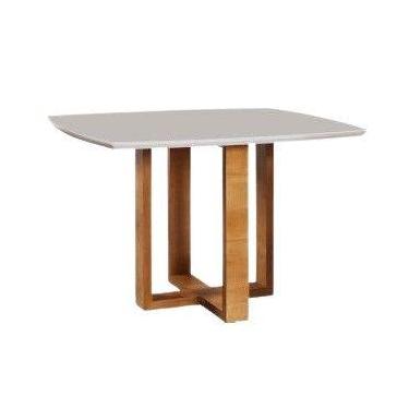 Imagem de Mesa de Jantar Moderna Laminada - Atlas-1,4x0,9m - Art Salas
