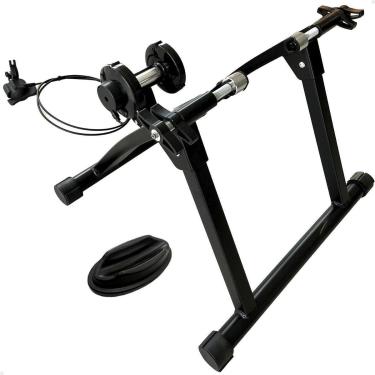 Imagem de Rolo de Treino Indoor Bicicleta Magnético Ciclismo Treino em Casa com Apoio Lorben-Unissex