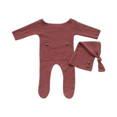 Imagem de Roupas Para Fotografia De Bebê Recém-Nascido, Macacão Para Sessão De E