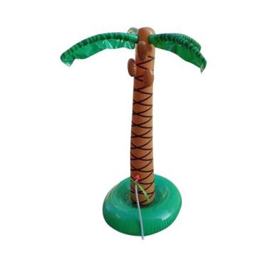 Imagem de Brinquedo Inflável De Água Com Desenho De Árvore De Coco Para Praia Do