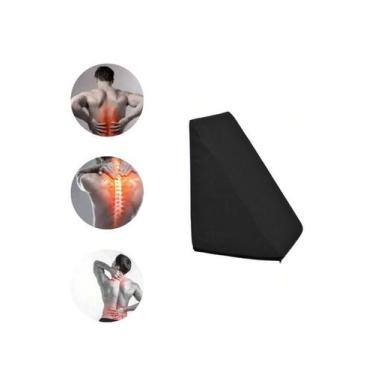 Imagem de Travesseiro Cunha de Encosto Apoio Para Repouso Anti Refluxo Leitura D