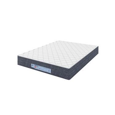 Imagem de Colchão de Casal Ortobom New Caring com Europillow e Molas Nanolastic 21x138x188cm - Cinza/Branco