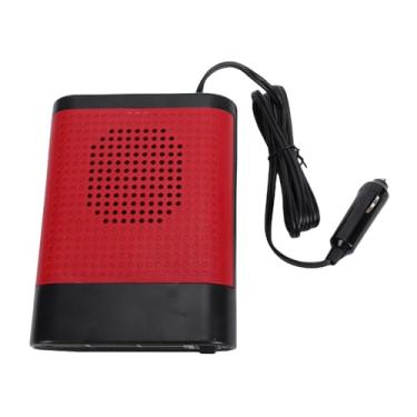 Imagem de Hyuduo Aquecedor de Carro 24V 150W 2 Engrenagens 360 Graus Giratório 90 Graus de Inclinação Ajustável Aquecedor de Espaço de Corrida Silencioso Com Isqueiro de Carro Conector para