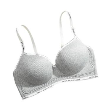 Imagem de Sutiã Feminino Sexy Push-up Sem Costura FINETOO Confortável Para O Dia