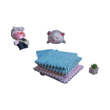 Imagem de Tapete De Brincar Infantil De Espuma Macia Interligável, Tapete Quente