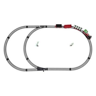 Imagem de 1 conjunto de música de Natal Train Model Toy Railway Track - Gloome S