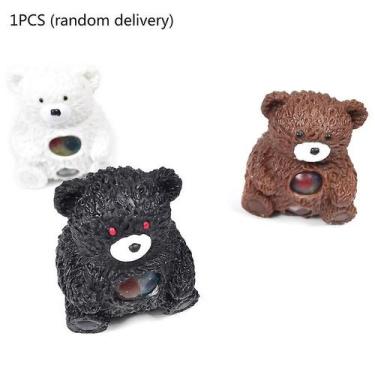 Imagem de Animal Stress Balls Toy Cute Mesh Bear Anti Stress Ball Deco - Gloome 