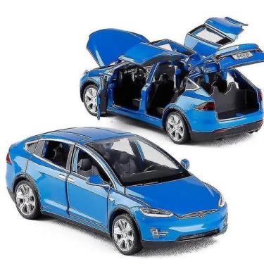 Imagem de (modelo X branco) 1:32 Modelo de carro de liga leve de seis - Gloome S