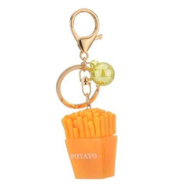Imagem de Chaveiro Luminoso Led Batata Frita - Mf, Laranja