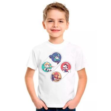 Imagem de Camiseta SUPER NINTENDO Games Jogos Moda Infantil Roupa Criança 02 - D