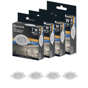 Imagem de SPOT LED REDONDO 7W BIV 3000K BellaLUX