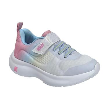 Imagem de Tênis Kidy Nuvem Respi-tec Infantil 4581003 Rosa/Azul-Unissex