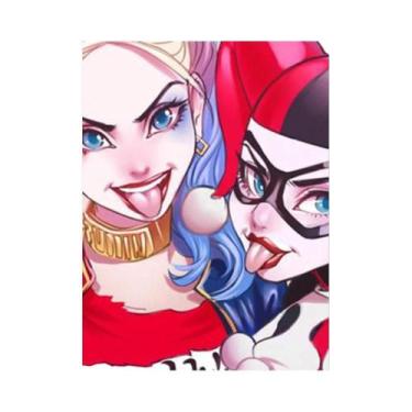 Imagem de Pintura Em Diamante 5D DIY De Grande Tamanho DC Harley Quinn Joker, De
