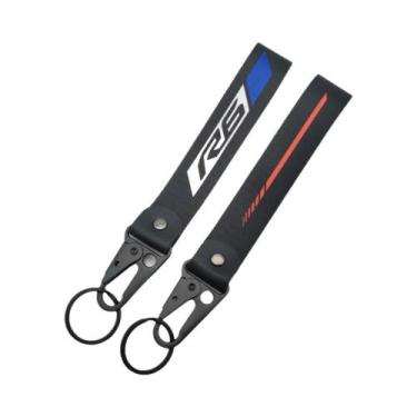 Imagem de Chaveiro De Motocicleta Bico De Águia Com Clipe De Mola De Aço De Nylo