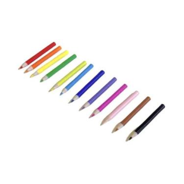 Imagem de Caneta Colorida, Mini Lápis, Material Escolar, 10 12 Peças, Brinquedo 
